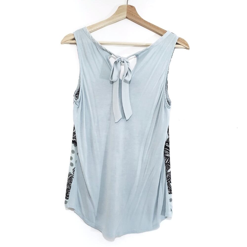 Express | Patterned Lightweight Keyhole Tie Back … - image 2